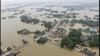 inondations dans le district de Feni 23 août 2024